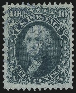 Sale 1061, Lot 3507, 1867-68 Grilled Issue (Scott 83-100)