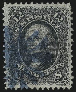 Sale 1061, Lot 3509, 1867-68 Grilled Issue (Scott 83-100)