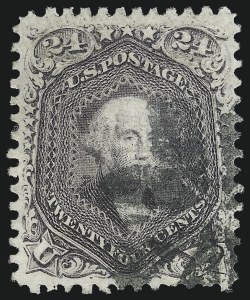 Sale 1061, Lot 3515, 1867-68 Grilled Issue (Scott 83-100)