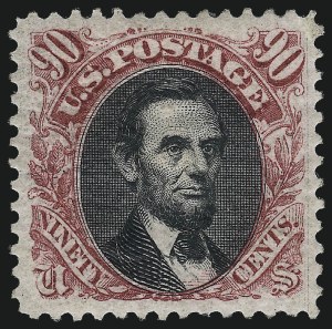 Sale 1061, Lot 3571, 1875 Re-Issue of 1869 Pictorial Issue (Scott 123-132)
