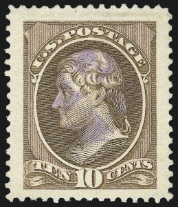 Sale Number 1061, Lot Number 3636, 1879-88 American Bank Note Co. Issue (Scott 182-218) Sale Number 1061, Lot Number 3636, 1879-88 American Bank Note Co. Issue (Scott 182-218)
