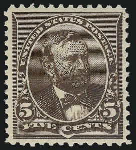 Sale 1061, Lot 3650, 1890-93 Issue (Scott 219D-229), 5c Chocolate (223) Sale 1061, Lot 3650, 1890-93 Issue (Scott 219D-229)