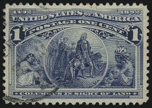 Sale Number 1061, Lot Number 3662, 1c-30c 1893 Columbian Issue (Scott 230-239) Sale Number 1061, Lot Number 3662, 1c-30c 1893 Columbian Issue (Scott 230-239)