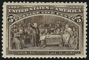 Sale 1061, Lot 3682, 1c-30c 1893 Columbian Issue (Scott 230-239)