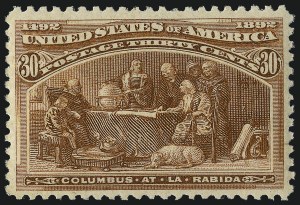 Sale 1061, Lot 3706, 1c-30c 1893 Columbian Issue (Scott 230-239)