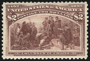Sale Number 1061, Lot Number 3715, 50c-$5.00 1893 Columbian Issue (Scott 240-245) Sale Number 1061, Lot Number 3715, 50c-$5.00 1893 Columbian Issue (Scott 240-245)