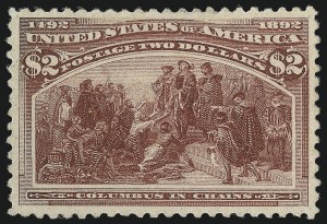 Sale Number 1061, Lot Number 3716, 50c-$5.00 1893 Columbian Issue (Scott 240-245) Sale Number 1061, Lot Number 3716, 50c-$5.00 1893 Columbian Issue (Scott 240-245)