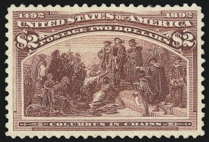 Sale Number 1061, Lot Number 3717, 50c-$5.00 1893 Columbian Issue (Scott 240-245) Sale Number 1061, Lot Number 3717, 50c-$5.00 1893 Columbian Issue (Scott 240-245)