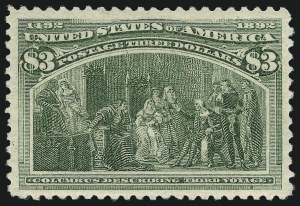 Sale Number 1061, Lot Number 3720, 50c-$5.00 1893 Columbian Issue (Scott 240-245)