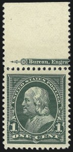 Sale 1061, Lot 3778, 1894-98 Bureau Issues (Scott 246-281)