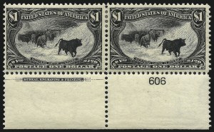 Sale 1061, Lot 3800, 1898 Trans-Mississippi Issue (Scott 286-293)