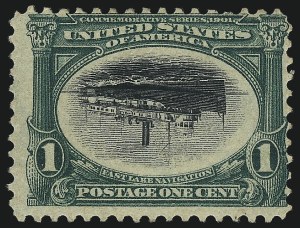 Sale 1061, Lot 3818, 1901 Pan-American Issue (Scott 294-299)