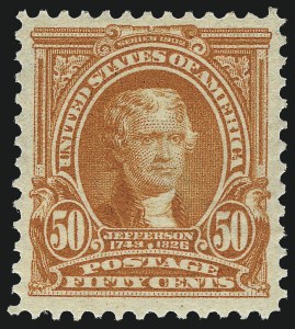 Sale 1061, Lot 3827, 1902-08 Issues, 1904 and 1907 Commemoratives (Scott 300-330)