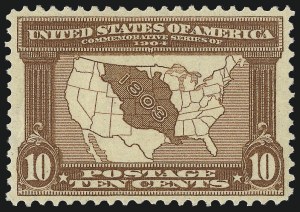 Sale 1061, Lot 3847, 1902-08 Issues, 1904 and 1907 Commemoratives (Scott 300-330)