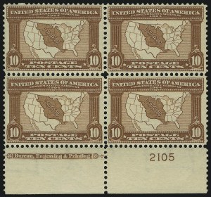 Sale 1061, Lot 3848, 1902-08 Issues, 1904 and 1907 Commemoratives (Scott 300-330)