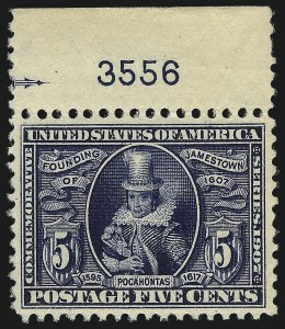 Sale 1061, Lot 3851, 1902-08 Issues, 1904 and 1907 Commemoratives (Scott 300-330)