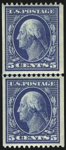 Sale 1061, Lot 3858, 1908-13 Washington-Franklin Issues (Scott 331-396)