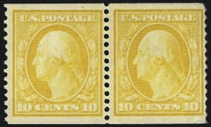 Sale 1061, Lot 3861, 1908-13 Washington-Franklin Issues (Scott 331-396)