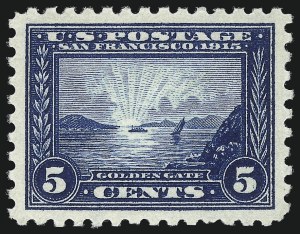 Sale 1061, Lot 3892, 1913-15 Panama-Pacific Issue (Scott 397-404)