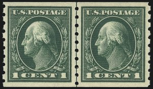 Sale 1061, Lot 3902, 1912-14 Washington-Franklin Issue (Scott 407-459)