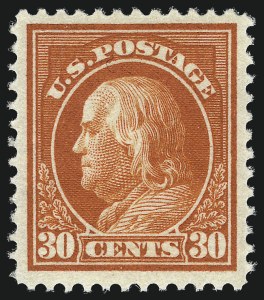 Sale 1061, Lot 3905, 1912-14 Washington-Franklin Issue (Scott 407-459)