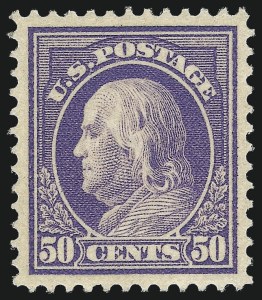 Sale 1061, Lot 3907, 1912-14 Washington-Franklin Issue (Scott 407-459)