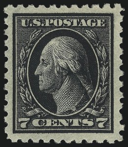 Sale 1061, Lot 3911, 1912-14 Washington-Franklin Issue (Scott 407-459)
