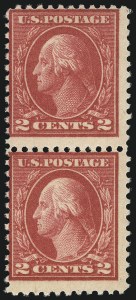 Sale 1061, Lot 3966, 1915-17 Washington-Franklin Issues (Scott 460-518b)