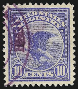 Sale 1061, Lot 4102, Special Delivery, Registration