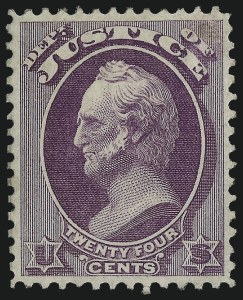 Sale 1061, Lot 4158, Officials, 24c Justice (O32) Sale 1061, Lot 4158, Officials