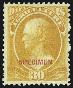 Sale 1061, Lot 4196, Official Specimens
