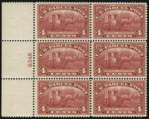 Sale 1061, Lot 4223, Newspapers and Periodicals thru Parcel Post, 4c Parcel Post (Q4) Sale 1061, Lot 4223, Newspapers and Periodicals thru Parcel Post
