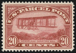 Sale 1061, Lot 4226, Newspapers and Periodicals thru Parcel Post, 20c Parcel Post (Q8) Sale 1061, Lot 4226, Newspapers and Periodicals thru Parcel Post