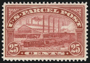 Sale 1061, Lot 4227, Newspapers and Periodicals thru Parcel Post, 25c Parcel Post (Q9) Sale 1061, Lot 4227, Newspapers and Periodicals thru Parcel Post