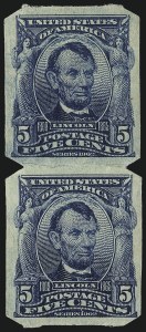 Sale 1061, Lot 4245, Private Vending Machine Perforations