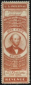Sale 1061, Lot 4379, Private Die Medicine Stamps, Ayer thru Dalley`s