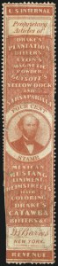 Sale 1061, Lot 4381, Private Die Medicine Stamps, Ayer thru Dalley`s
