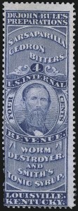 Sale 1061, Lot 4393, Private Die Medicine Stamps, Ayer thru Dalley`s