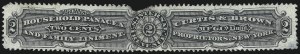 Sale 1061, Lot 4403, Private Die Medicine Stamps, Ayer thru Dalley`s