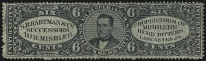 Sale 1061, Lot 4417, Private Die Medicine Stamps, Davis thru Dr. Jayne