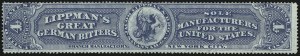 Sale 1061, Lot 4444, Private Die Medicine Stamps, Kelly thru Zeilin