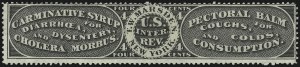 Sale 1061, Lot 4452, Private Die Medicine Stamps, Kelly thru Zeilin