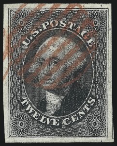 Sale 1062, Lot 124, 5c-12c 1851-56 Issue (Scott 12-17)