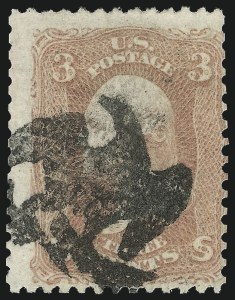 Sale 1062, Lot 184, 1861-66 Issue (Scott 56-69)