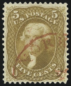 Sale 1062, Lot 193, 1861-66 Issue (Scott 56-69)
