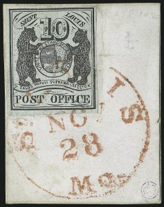 Sale 1062, Lot 20, Postmasters Provisionals