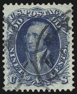 Sale 1062, Lot 238, 1861-66 Issue, cont. (Scott 71-78c)
