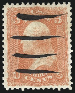Sale 1062, Lot 242, 1861-66 Issue, cont. (Scott 71-78c)