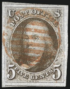 Sale Number 1062, Lot Number 27, 1847 Issue and 1875 Reproduction of 1847 Issue (Scott 1-4) Sale Number 1062, Lot Number 27, 1847 Issue and 1875 Reproduction of 1847 Issue (Scott 1-4)