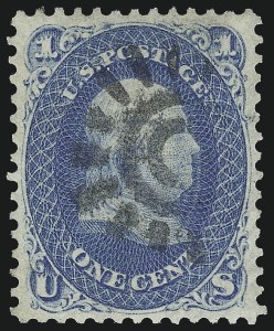 Sale Number 1062, Lot Number 275, 1867-68 Grilled Issue (Scott 79-101)